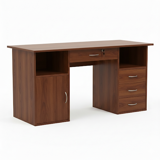 Elegant bedroom with freshly painted walls